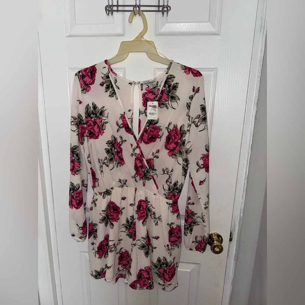 Charlotte Russe Floral Romper